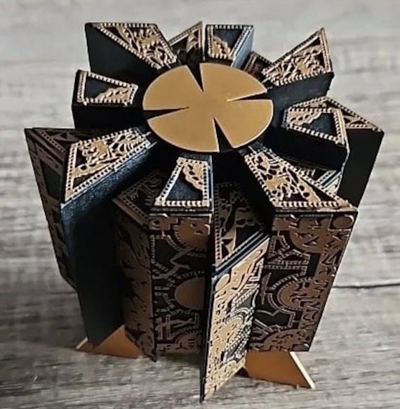 Hellraiser Puzzle Box Lament Configuration Movable Replica, Horror Replica,  Horror Movie Prop, Gothic Home Decor, Replica Horror, Goth Decor - Etsy