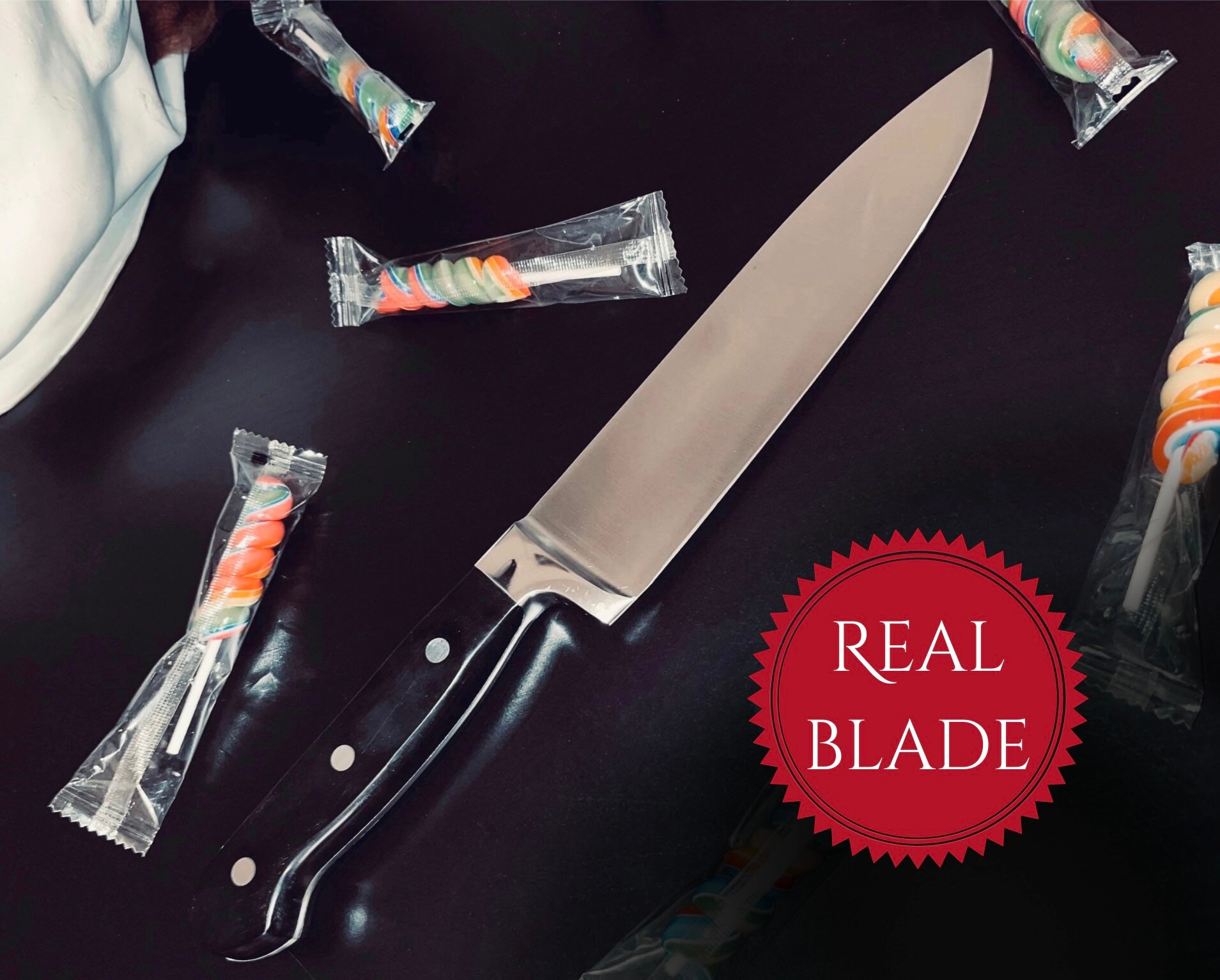 Halloween (2018) Michael Myers Kitchen Knife Prop, Foam Knife