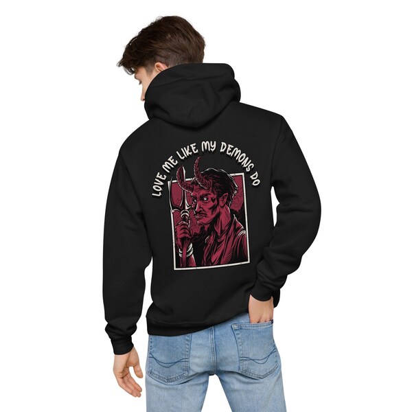 Satanic Devil Gothic Witch Men's Hoodie