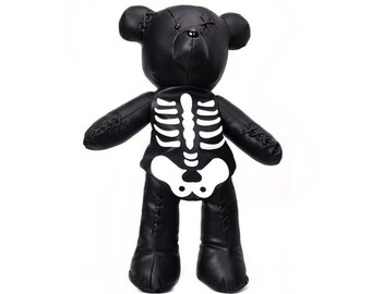 goth teddy bear