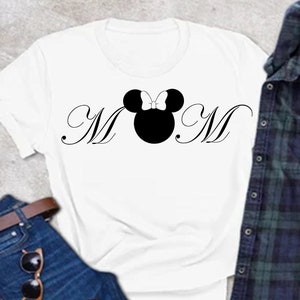 Mother&#39;s Day Mouse Ear SVG - Mother&#39;s Day Mouse Ear PNG - Mother&#39;s Day Mouse Ear DXF- Mom Mouse Ear design