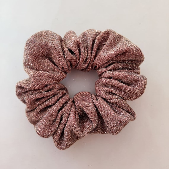 Scrunchie Glitter Scrunchie Scrunchies Pink Etsy