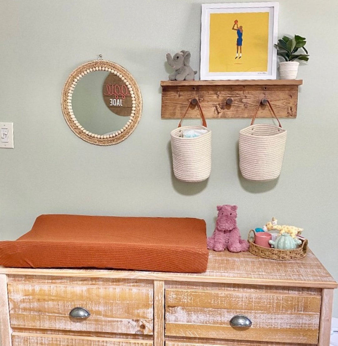 Peg Shelf, Shelf With Hooks, Coat Rack, Wooden Peg Rail Etsy