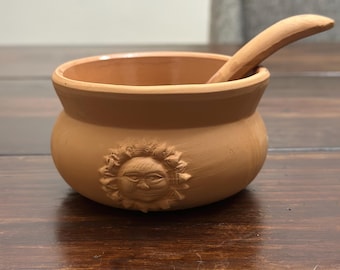 Bentson-West Designs Warehouse Cantina Ciotola e mestolo per salsa Terracotta Italia