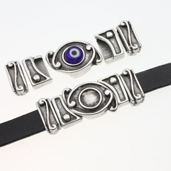 Leather Cord Slider Etsy