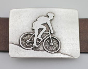 Cyclist Belt Buckle, Rider Belt Buckle, Bicycle Belt Buckle, Sports Belt Buckle, Casual Belt Buckle, Silver Belt Buckle, Belt Snap GS267as