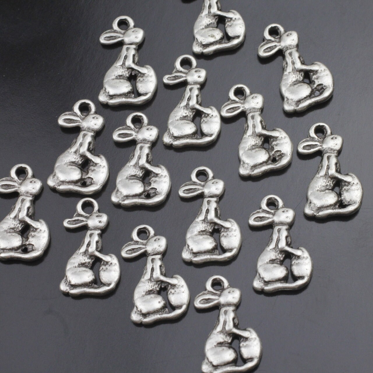 【AND A ASH】Parts Bunny Silver Bunnykins Royal Doulton Silver Plated Musical Bunny and Baby