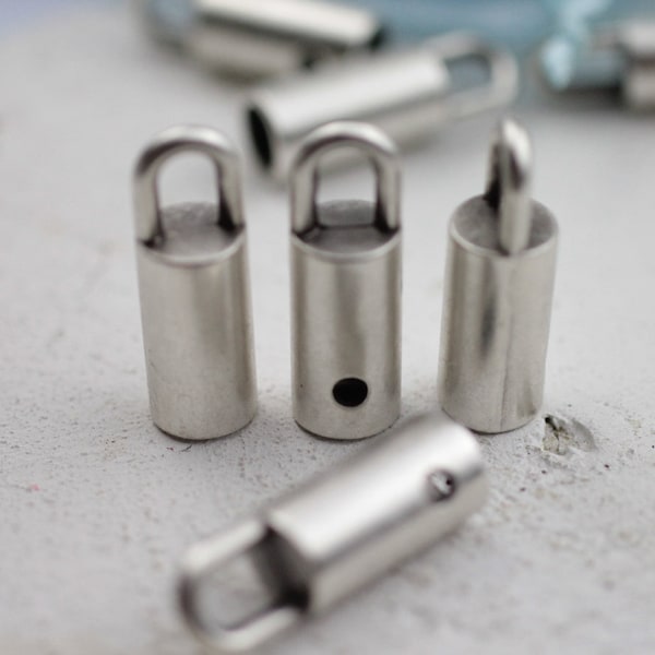 Leather End Caps Etsy