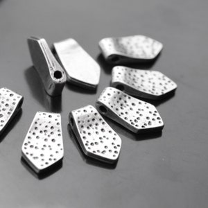 10 Silber Verbinder, Verbinder Anhänger, Sterling silber plattiert, Freundschaftsarmbandherstellung, Wholesale Schmuck, ZM875 AS