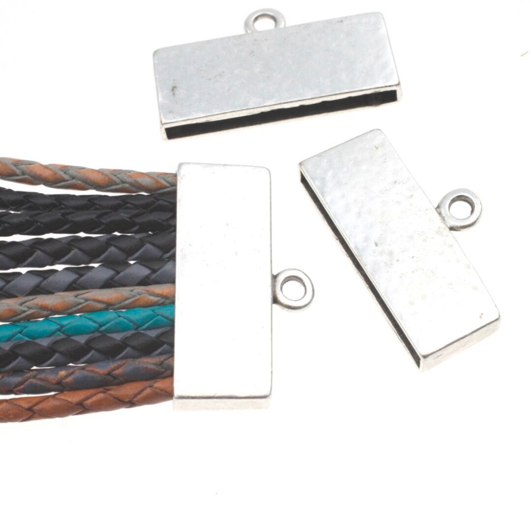 1 Cord End Caps, Bell End Cap for Leather, Necklace End Caps, Bracelet