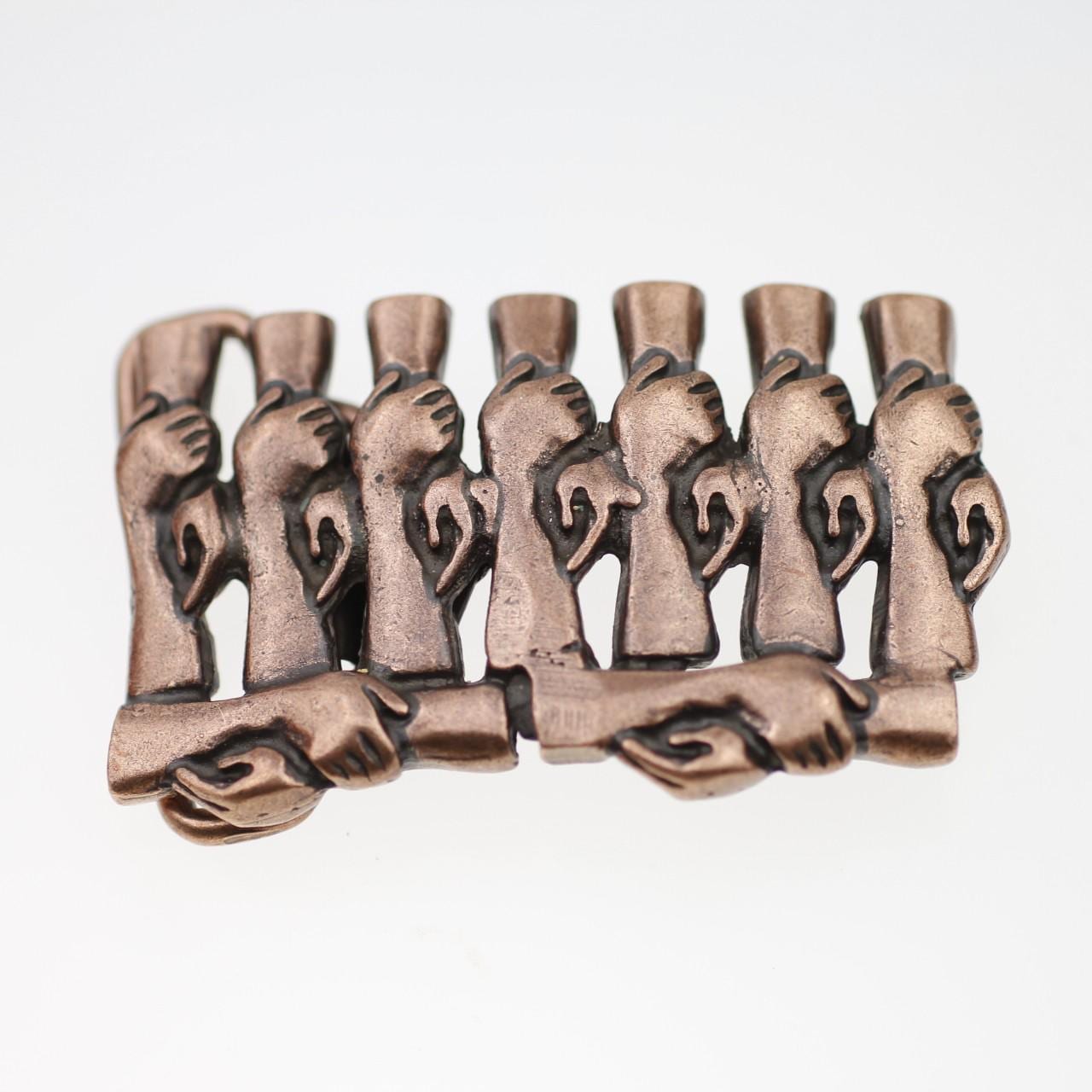 銅製ベルトバックル：古代エジプトのシンボル、友情の贈り物、GS314 ac