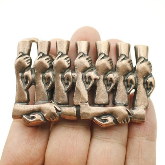 銅製ベルトバックル：古代エジプトのシンボル、友情の贈り物、GS314 ac