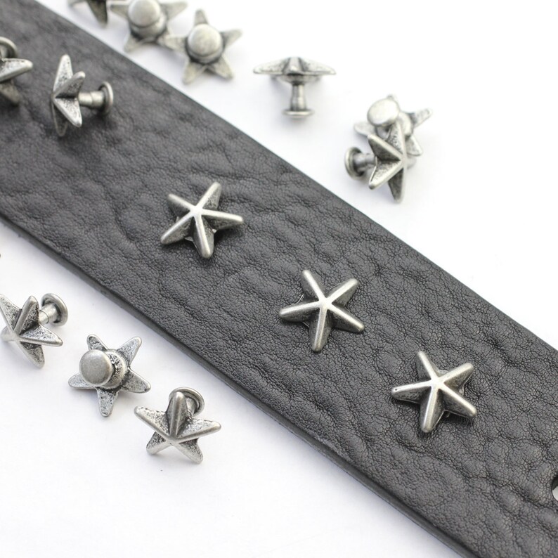 10 Cowboy Boots Rivets, Cowboy Rivets for Leather Craft – Durable ...
