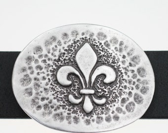 Fleur De Lys Belt Buckle, French Belt Buckle, Fleur De Lys  display picture 2