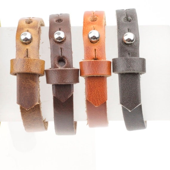Make Your Own Leather Cuff Bracelet Kit - DIY Leather Jewelry — Leather  Unlimited