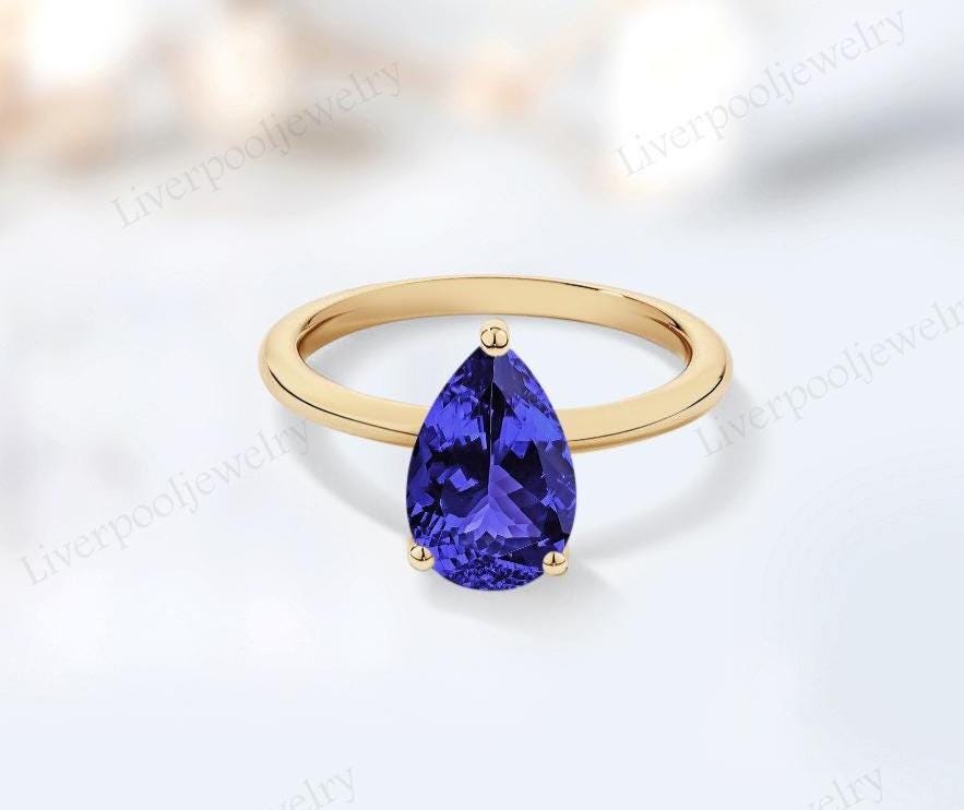 Paire De Pierres Fines Tanzanite Naturelles - 0.86 Carats Total - Taille Ovale - Bleu Intense - Neuf Avec étiquette