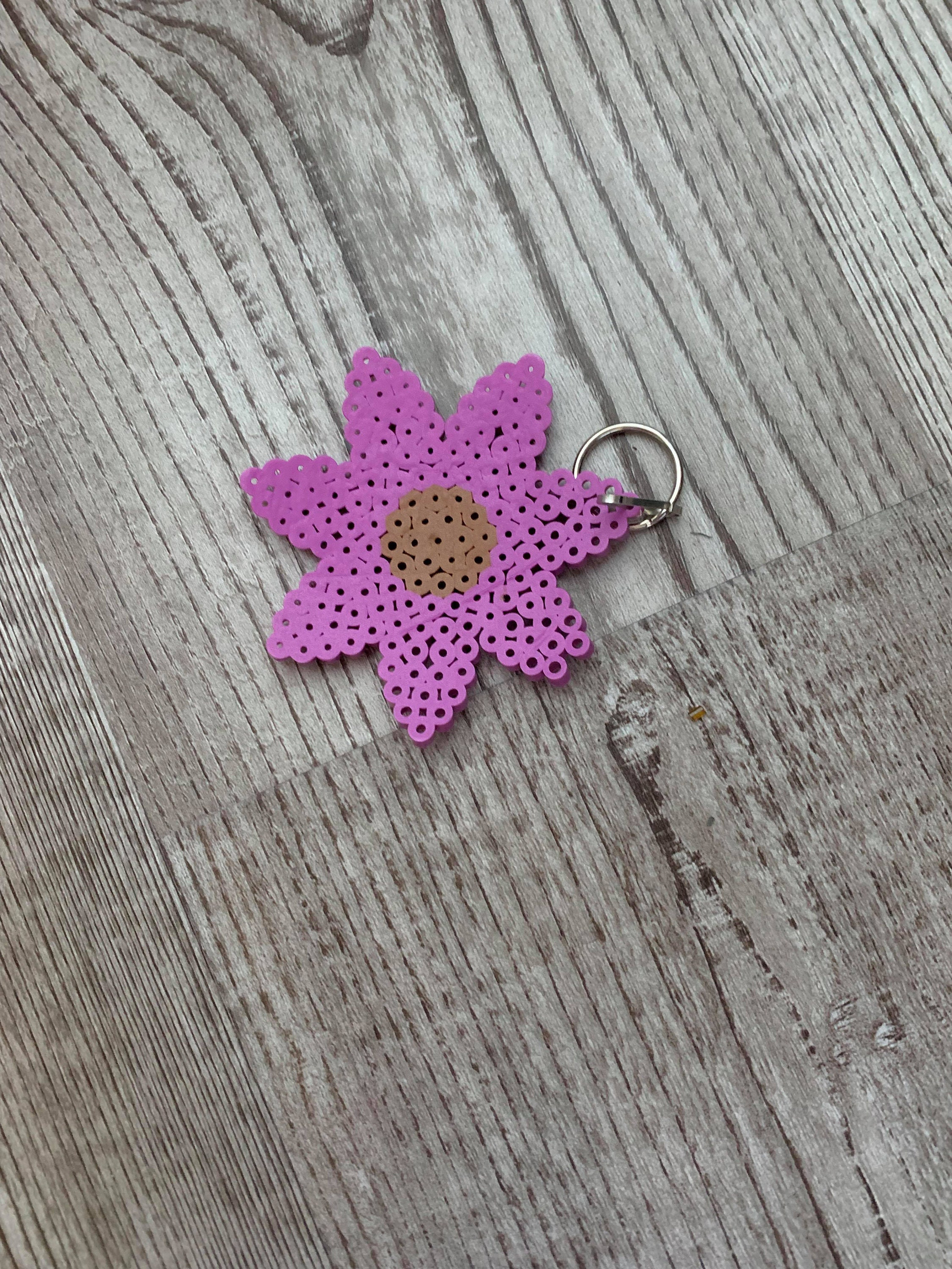 Perler Bead Keychain Etsy