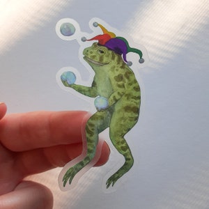 Kröten Narr Sticker