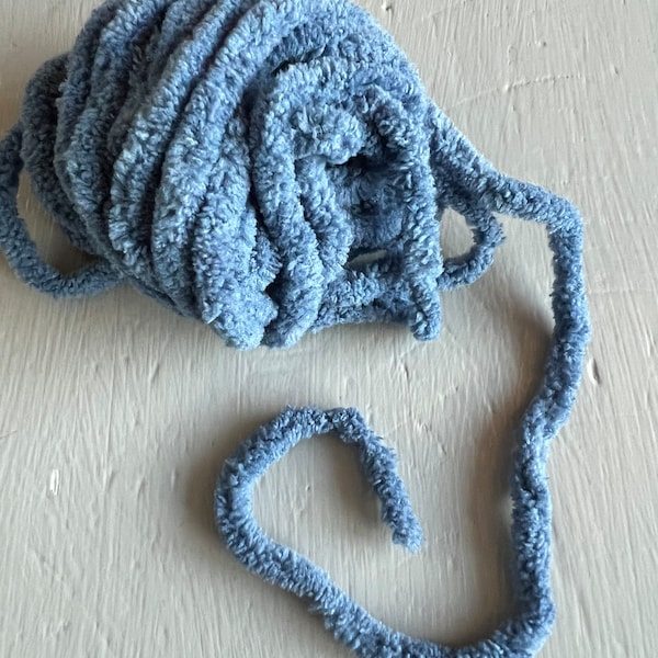 Chenille Trim denim 5 yards