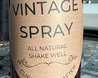 Vintage Spray for Fabrics and Paper