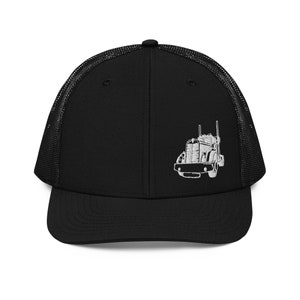 18 Wheeler Trucker Cap, Trucker Hat, Big Truck Cap, Big Rig Trucker Cap
