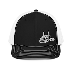 18 Wheeler Trucker Cap, Big Truck Cap, Trucking Cap