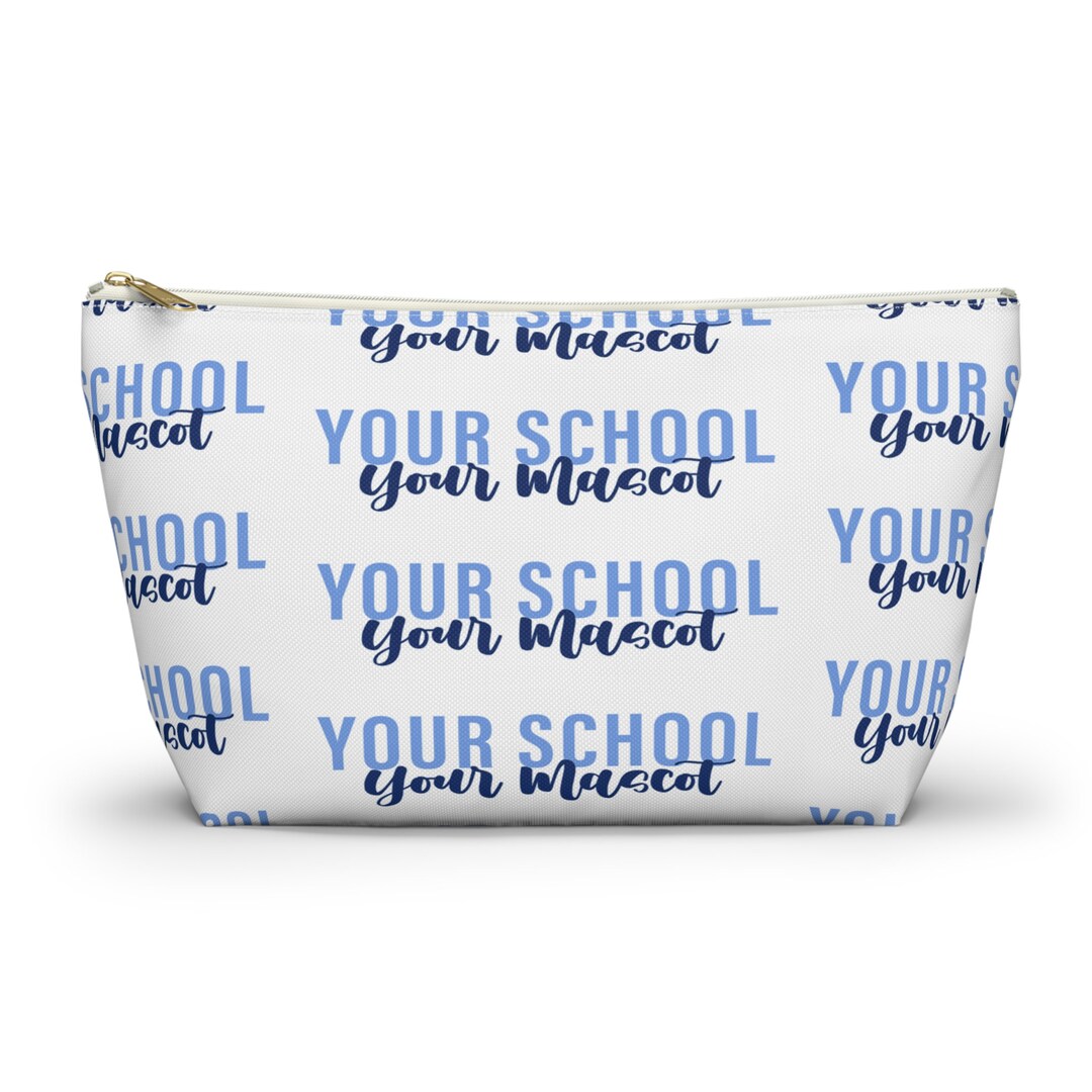 Custom College Makeup Bag Custom Bag College Makeup Bag School Makeup