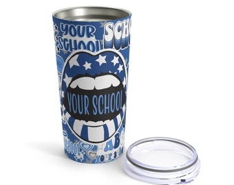 Custom College Tumbler Option 1 | Custom Tumbler | College Tumbler | School Tumbler | Custom School Tumbler