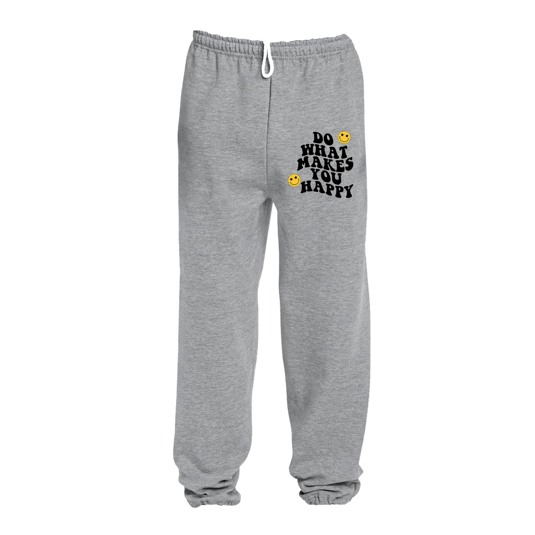 happy face sweatpants