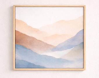 Marco flotante de arce natural / Marco flotante para lienzo estilo galería (3,8 cm de profundidad)