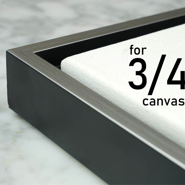 Floating Frame for Canvas Etsy