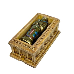 Painted Sarcophagus | D&D Wargaming Scatter Terrain, FDM Printed