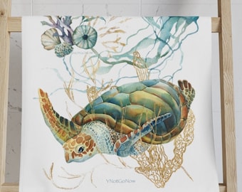 Sea Life Collection - 16"x28' Cloth Hand Towel