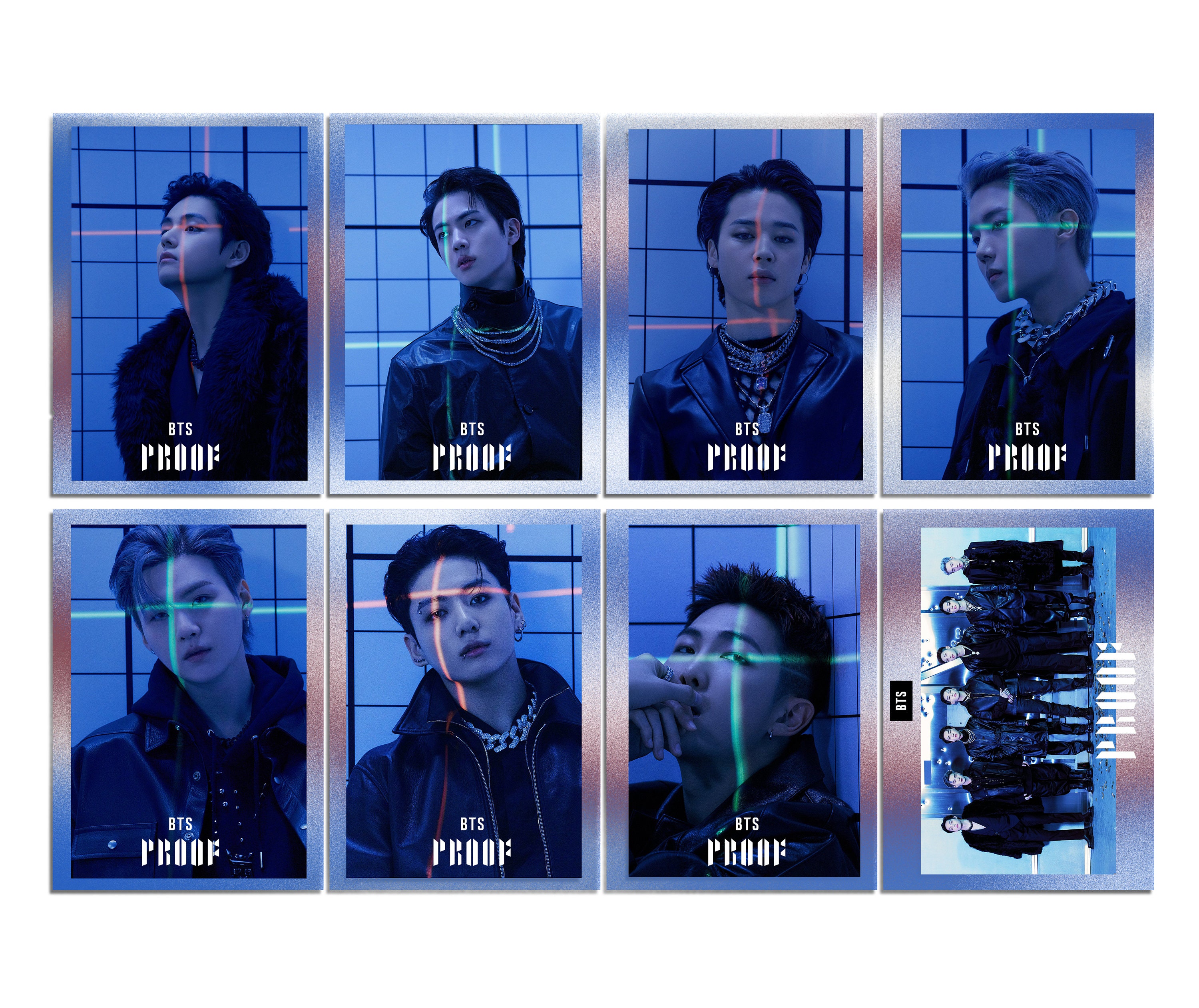 BTS PROOF Print N Cut Photocard Set Perfect Gift for ARMY - Etsy