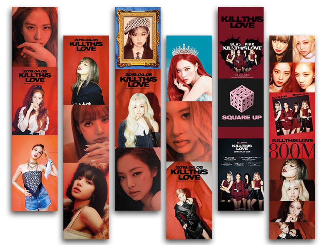 Blackpink Printable Bookmarks Prints DIGITAL DOWNLOAD Kpop Paper blackpink-printable-bookmarks-prints-digital-download-kpop-paper