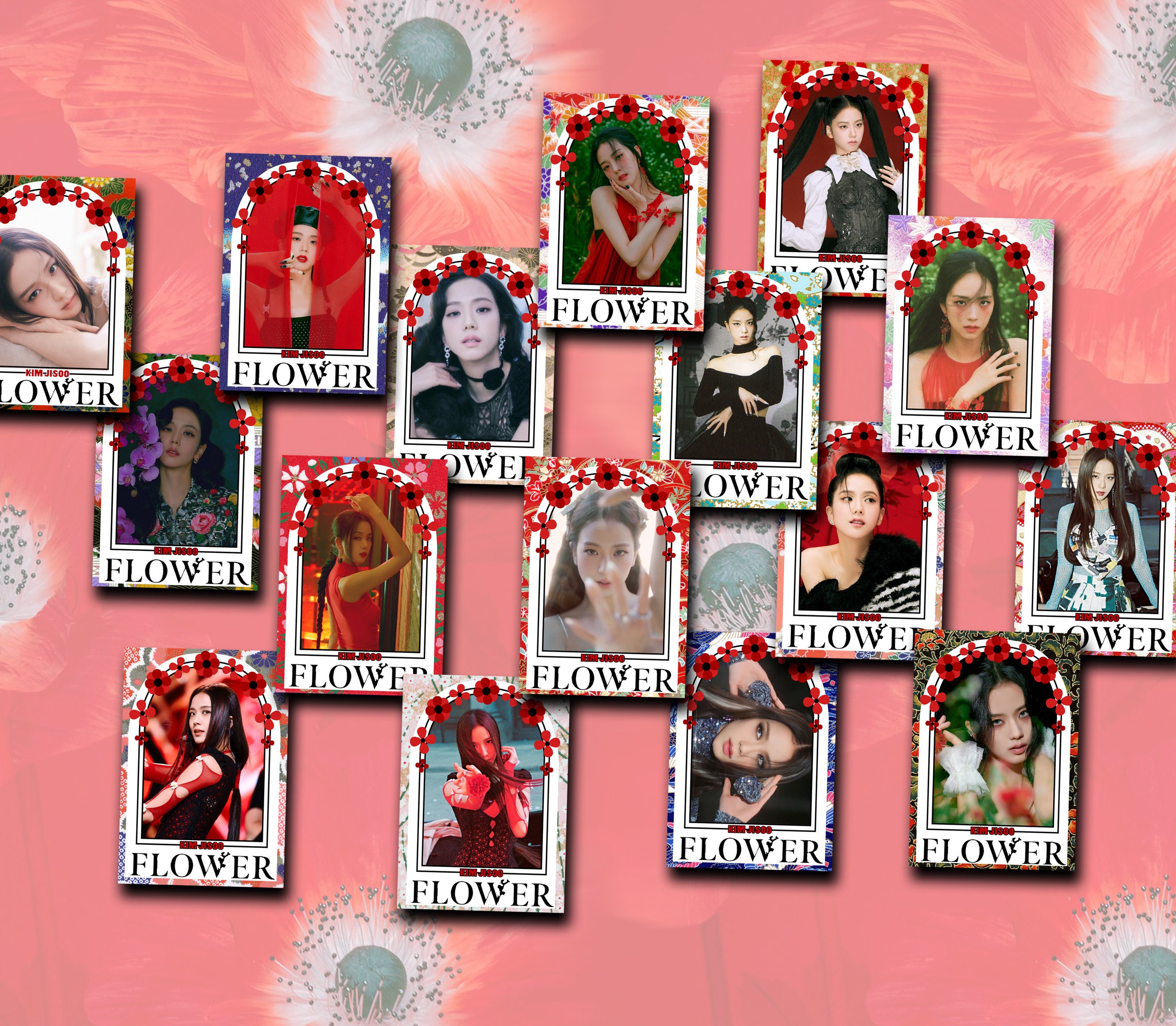 blackpink ジス　トレカ　photocard コンプ　me flower blackpink ジス トレカ photocard コンプ me flower BLACKPINK