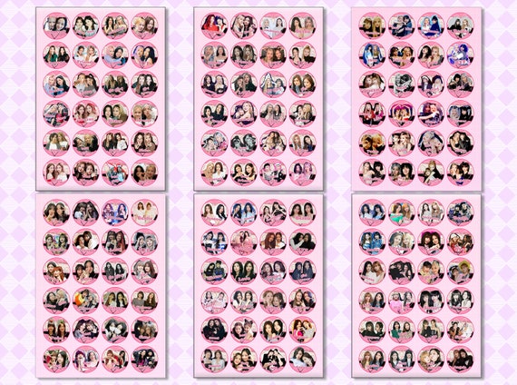 Blackpink Ship Stickers- Labels Set - Jenlisa - Jensoo - Channie