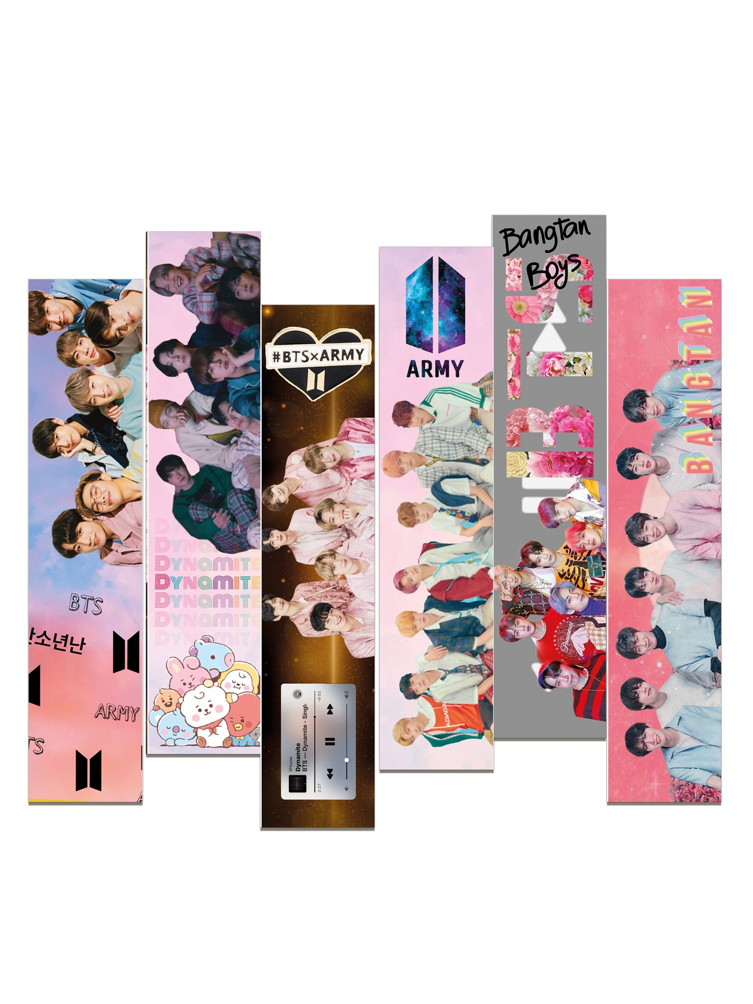 BTS Printable Bookmarks Prints DIGITAL DOWNLOAD Kpop Paper Etsy Canada