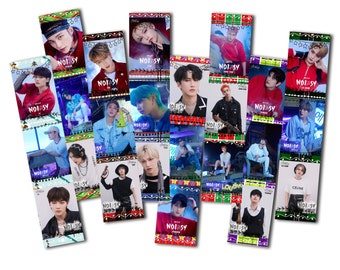 STRAY KIDS Lesezeichen, druckbare Lesezeichen, digitaler Download, kpop Papier Schreibwaren Zubehör - Weihnachten - Print n Cut - Kpop Geschenk