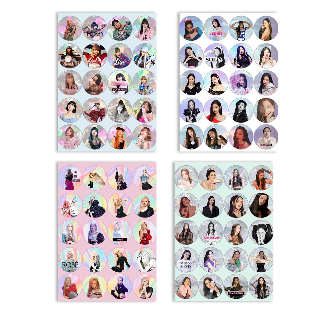 Blackpink PRINTABLE Sticker Instant Download Sticker,party Supplies