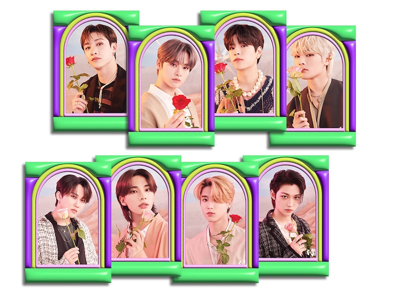 Stray Kids / Printable Photocards Set / Digital Download / Kpop Print ...