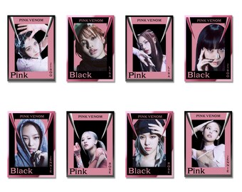 Blackpink Vetement Set 55 Photocards / Lomo Card Blackpink - Pink Venom | Cuotas Sin Interu00e9s The Album De BLACKPINK