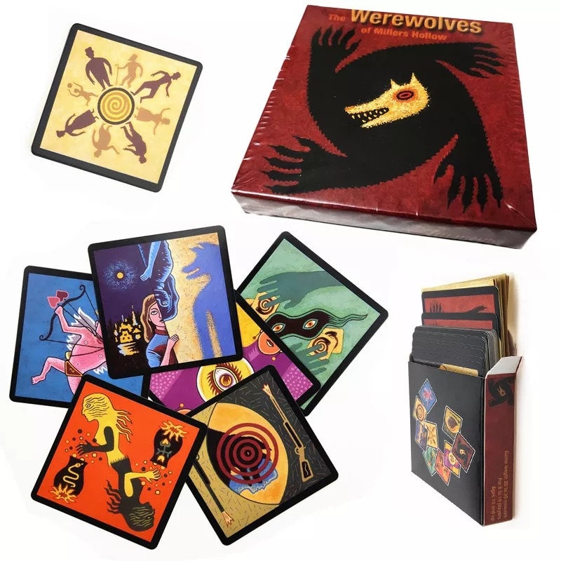 Werewolves Card Game Home Party Fun With Friends And | Etsy