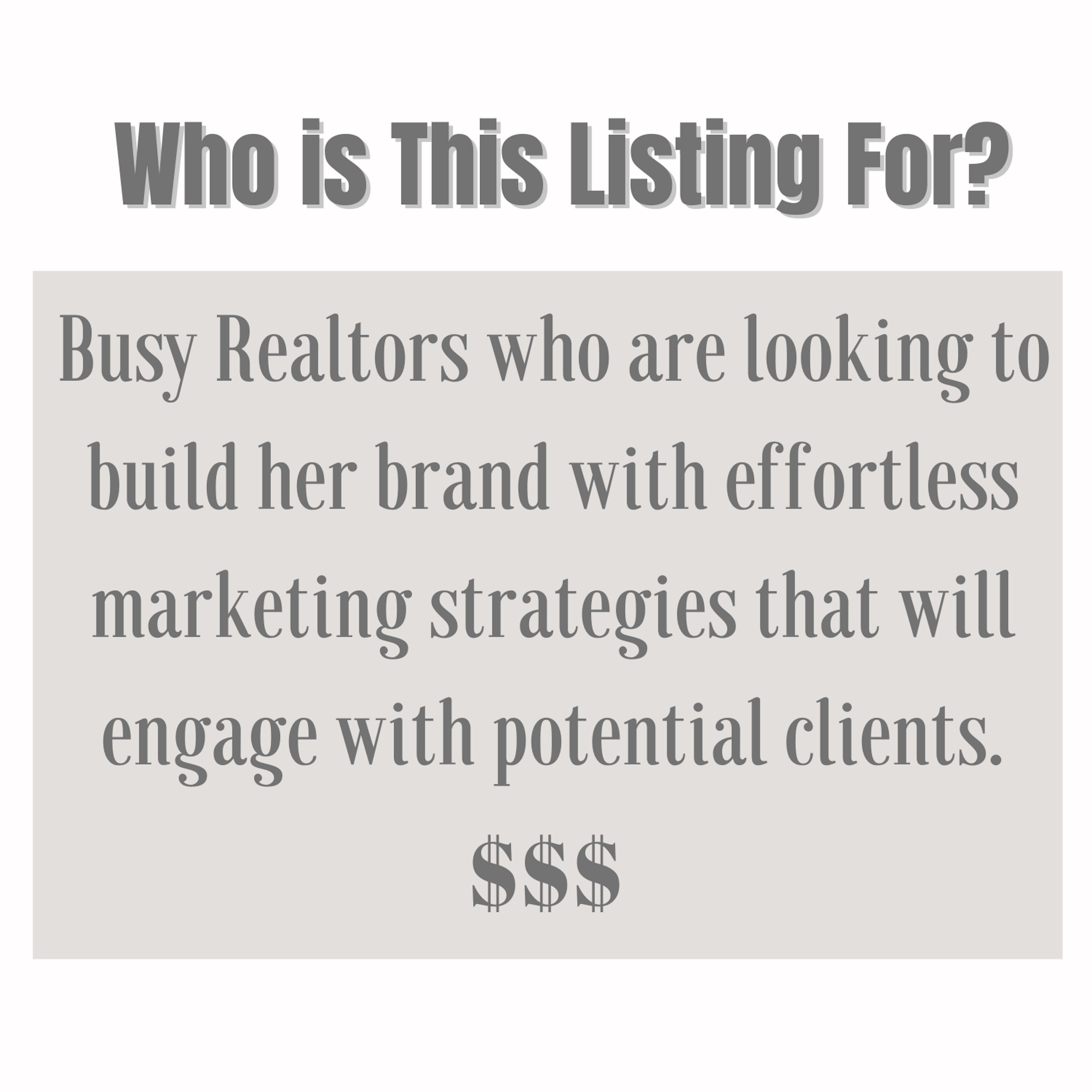 Intro to real estate agent