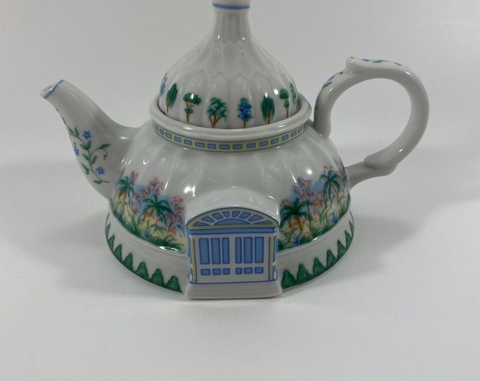 Lenox the English Garden Teapot Collection Fine Porcelain 1994 the