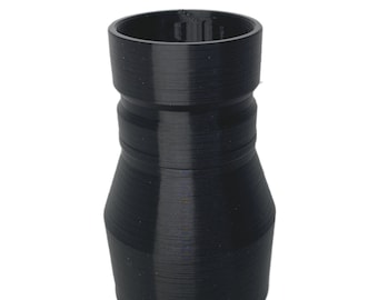 2.25" Male to DeWalt AirLock Male Dust Extraction Adaptor for use with DWE7485 Table Saw and DWV9000  Dust Extractor