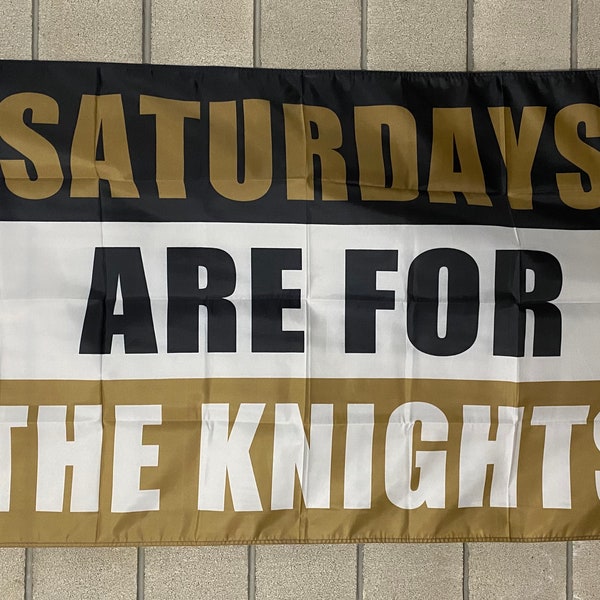 Central Florida UCF Knigts Football Flag FREE Usa SHIP Saturdays Fall Ncaa National Champs Beer Tailgate College Sign Banner Poster 3x5’