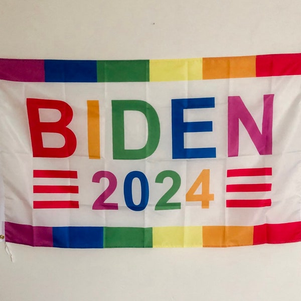 3x5 Flag - Biden 2024 - FREE SHIPPING.
