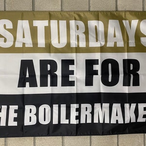 Purdue Boilermakers Football Flag FREE USA SHIP Saturdays Fall Ncaa National Championship Beer Tailgate College Sign Banner Poster 3x5’
