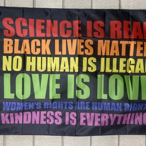 Equality Flag FREE USA SHIP Pride Love Human Rights Save America Love Wins No Humans Are Illegal Leader Political Sign Banner Poster 3x5’
